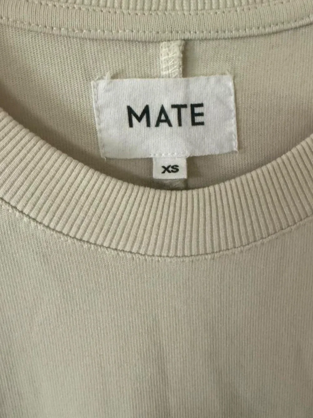 Mate the label organic heavyweight tee dress XS NWT
